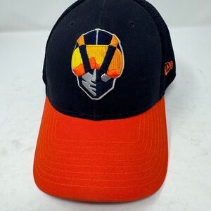 Las Vegas Aviators NEW ERA TRUCKER MESH MiLB Navy 9FORTY Snapback Hat Cap LV
